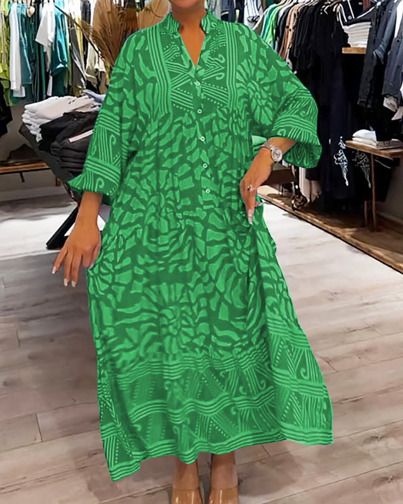 LENARA - Maxi mekko printillä