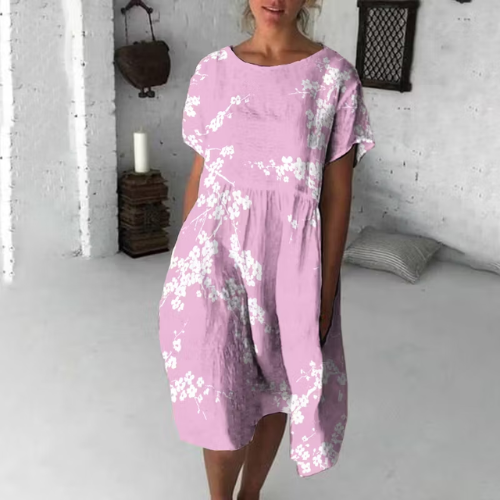 Aino – Mekko kukkakuosilla