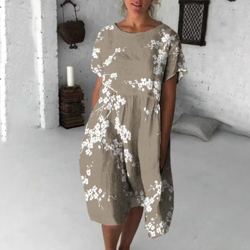 Aino – Mekko kukkakuosilla