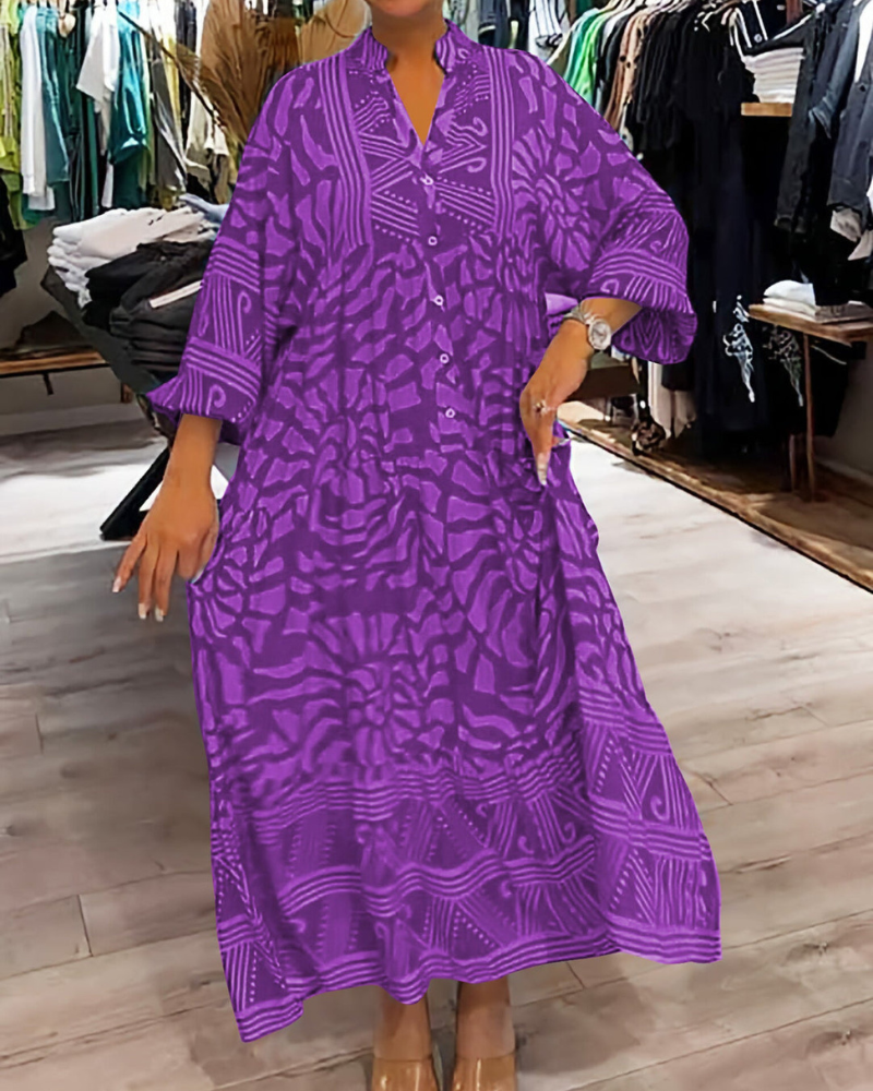 LENARA - Maxi mekko printillä