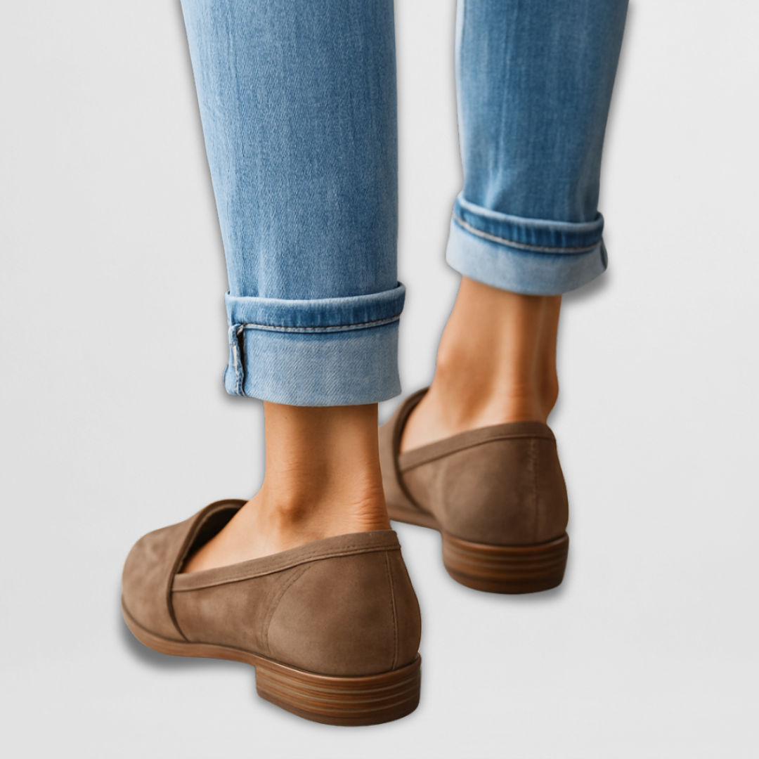 Nadia - Suede Loafers
