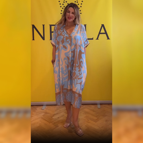 Nora™ - Elegantti kukkamekko