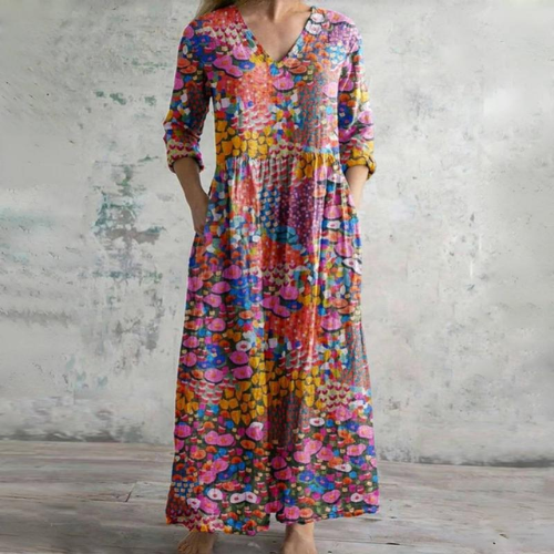 Aino – Kuviollinen mekko