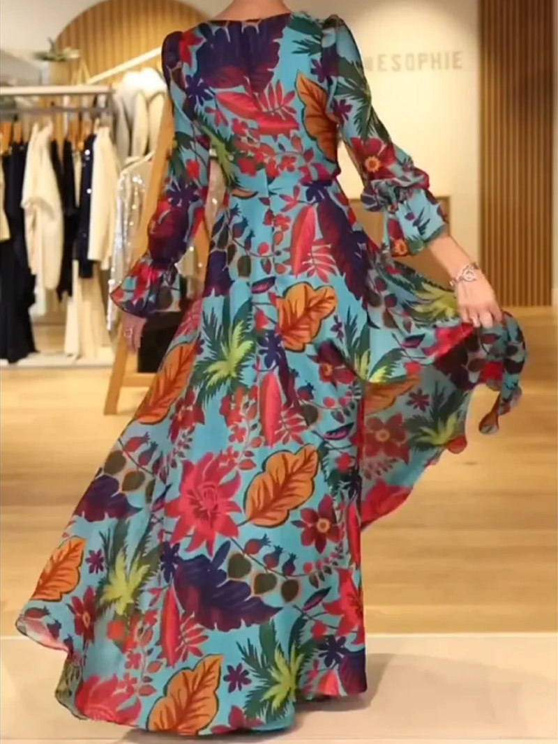 Mira – Tyylikäs mekko V-pääntiellä