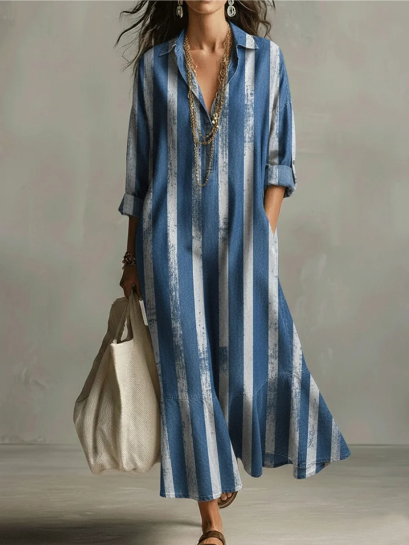 Sofia – Raidallinen mekko