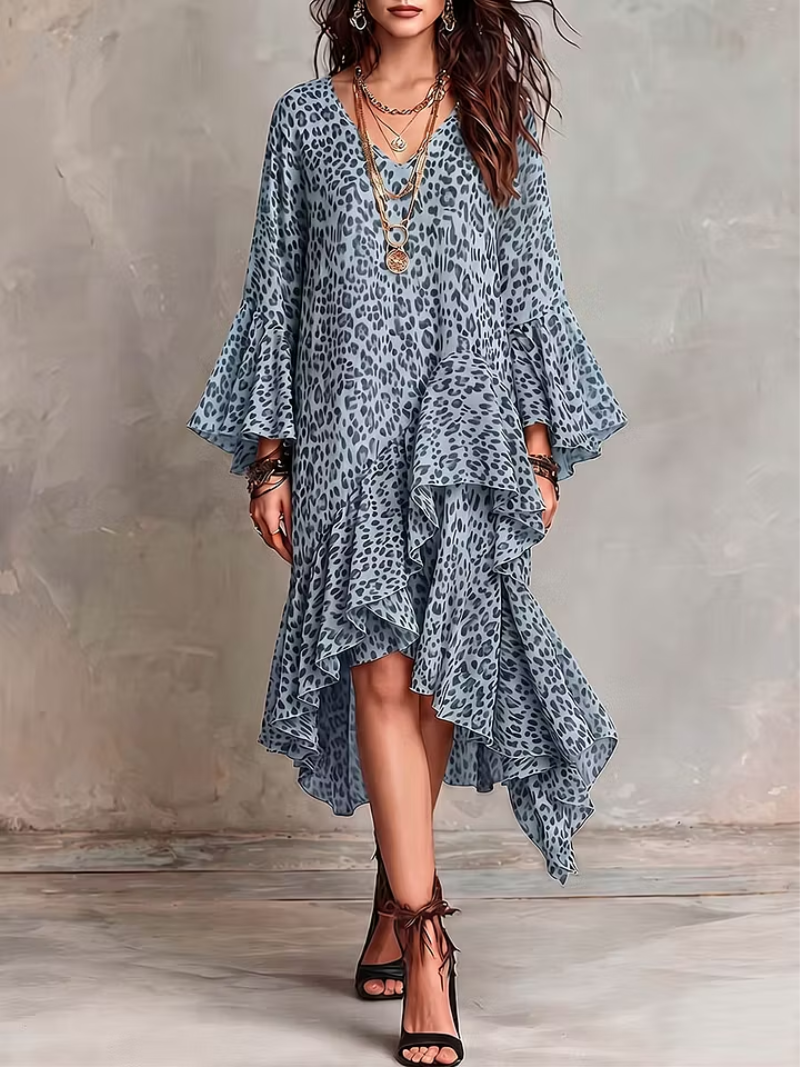 Selena – Mekko leopardikuviolla