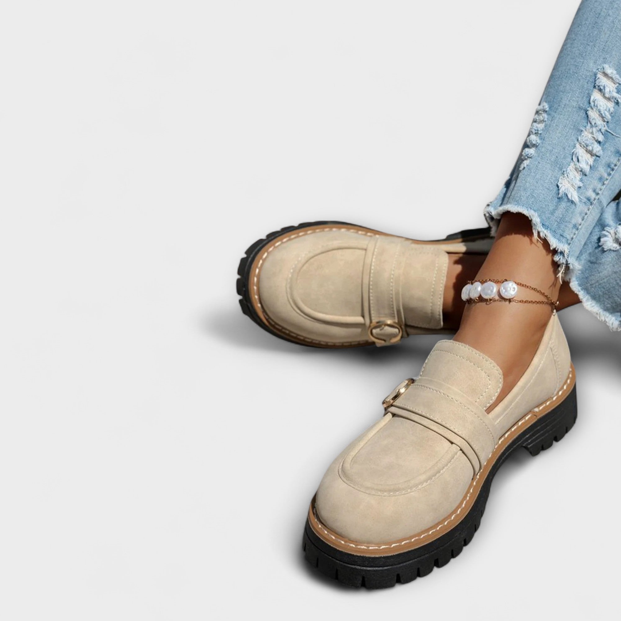Lora – Rentot Loafers pyöreällä kärjellä
