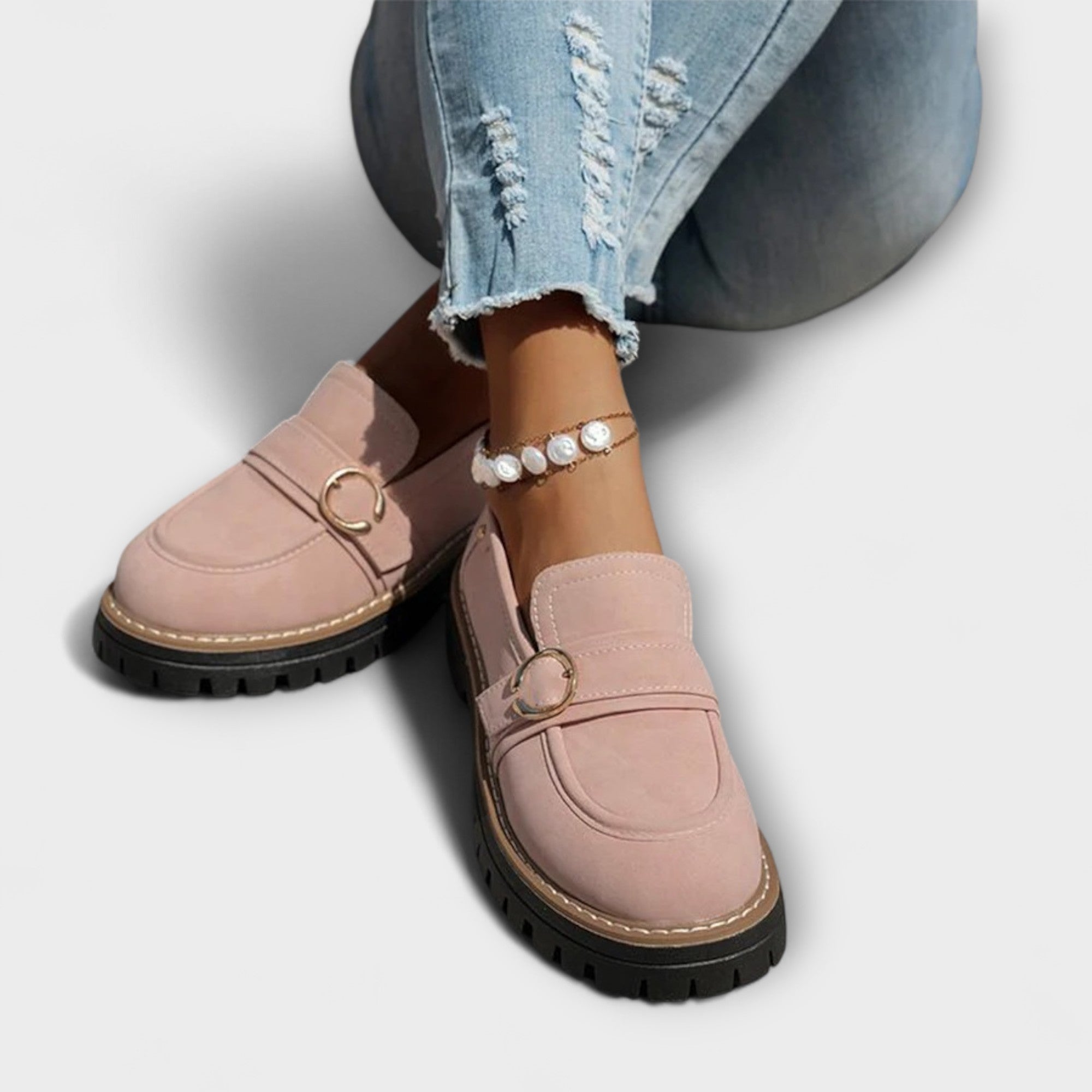 Lora – Rentot Loafers pyöreällä kärjellä