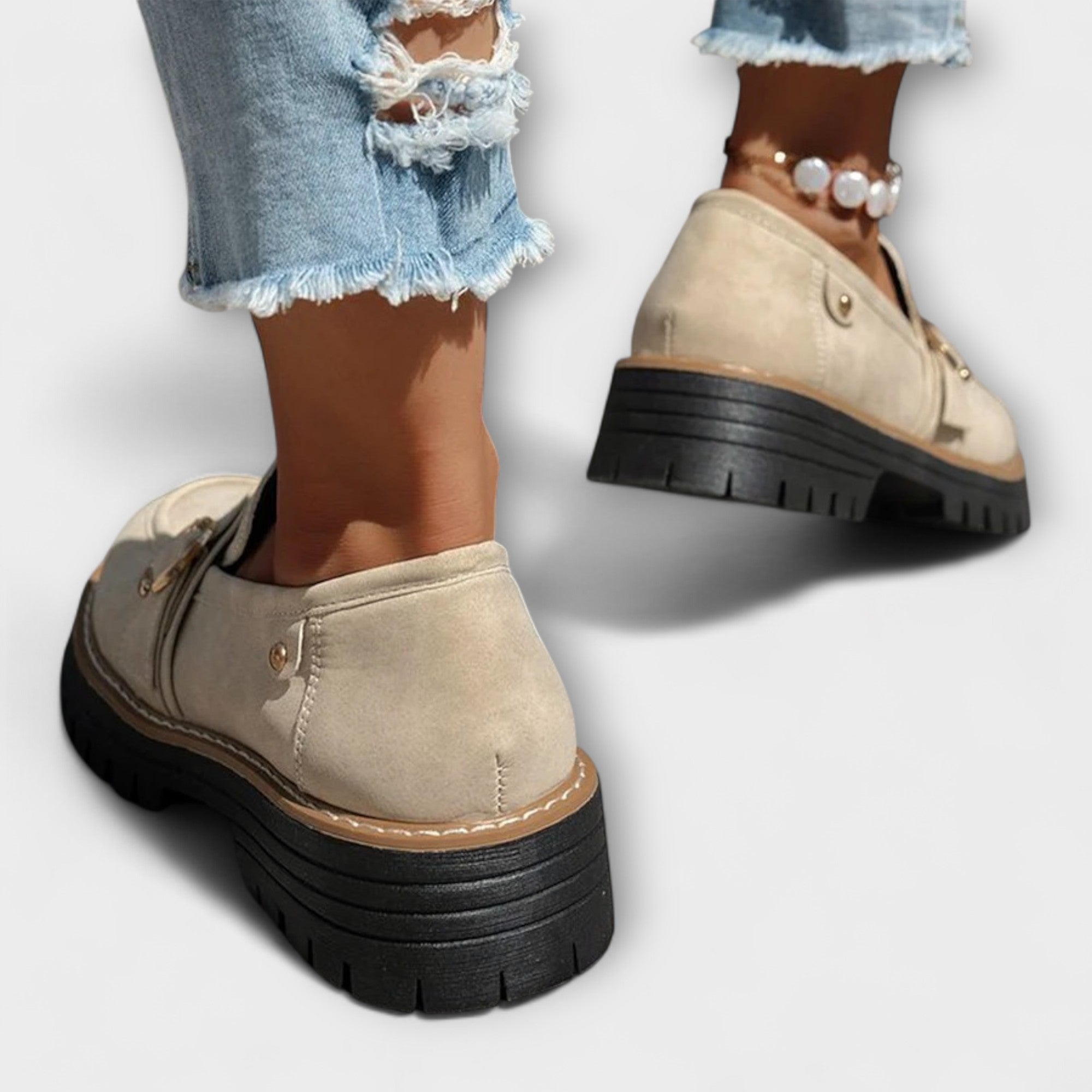 Lora – Rentot Loafers pyöreällä kärjellä